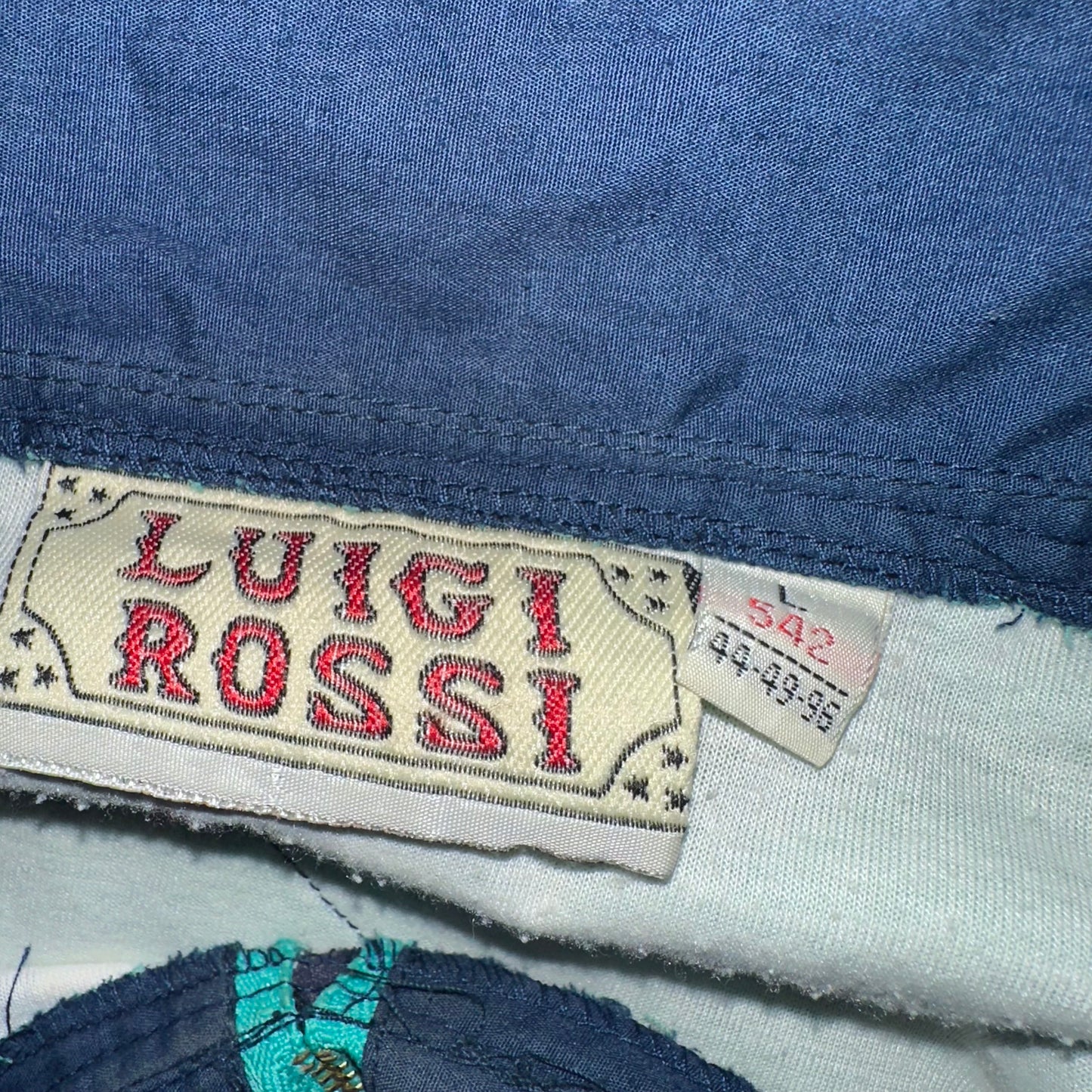 Vintage 89-99 Rossi World SportsClub Championship Track Jacket