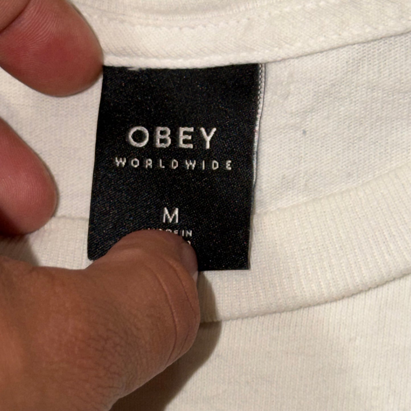 Obey Cropped tee