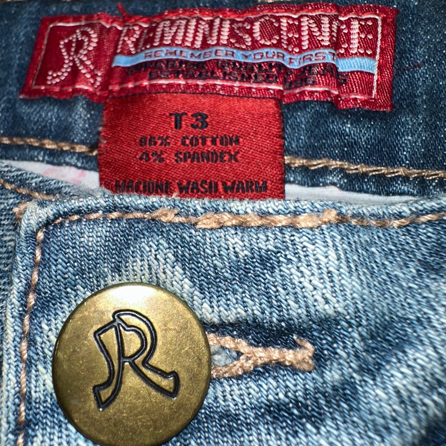 Y2k Reminiscence wmns low rise flared jeans
