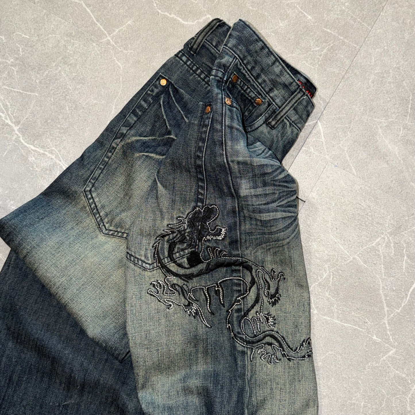 Vintage Million X City Warrior Flared Jeans
