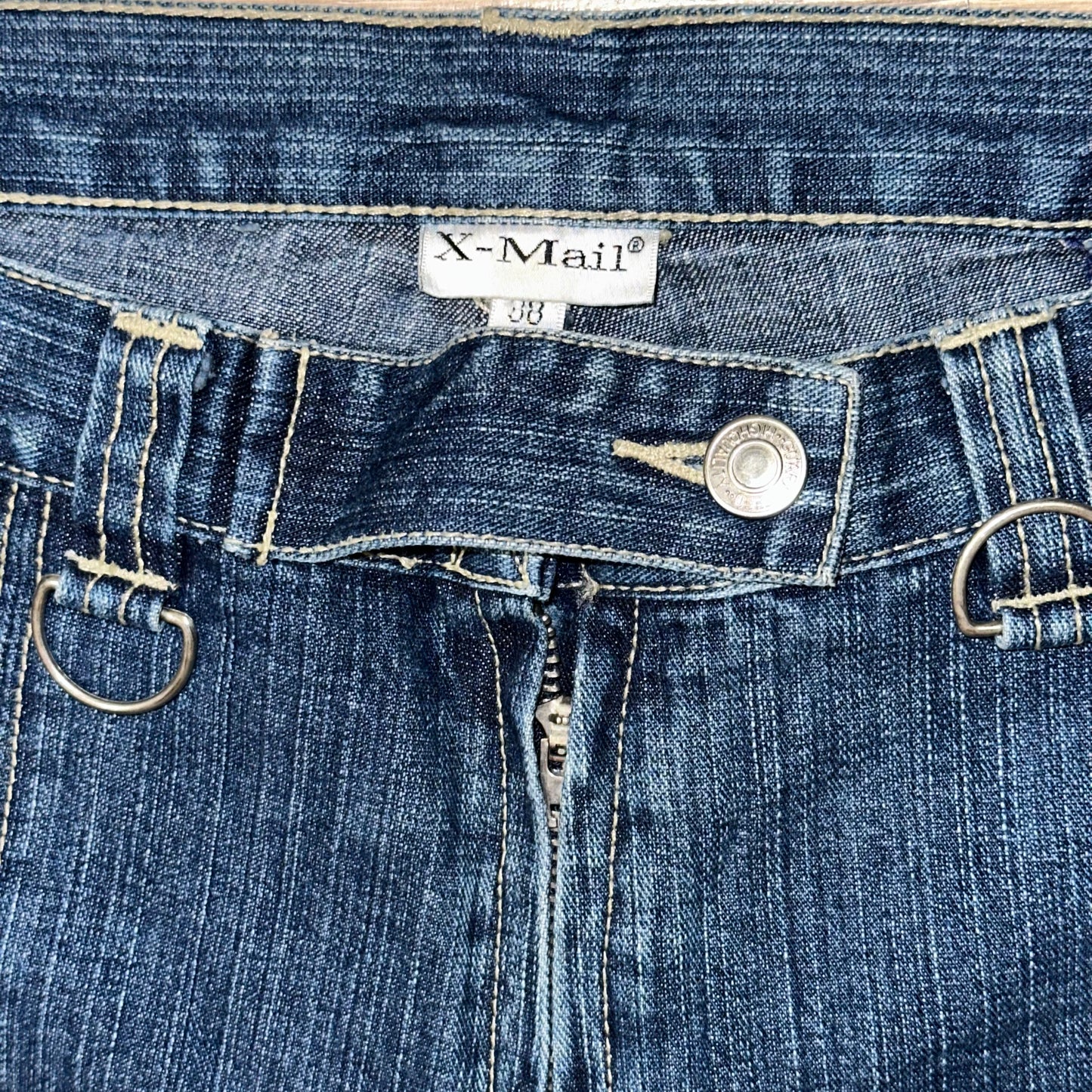 Y2k X-Mail Flared Wmns Jeans