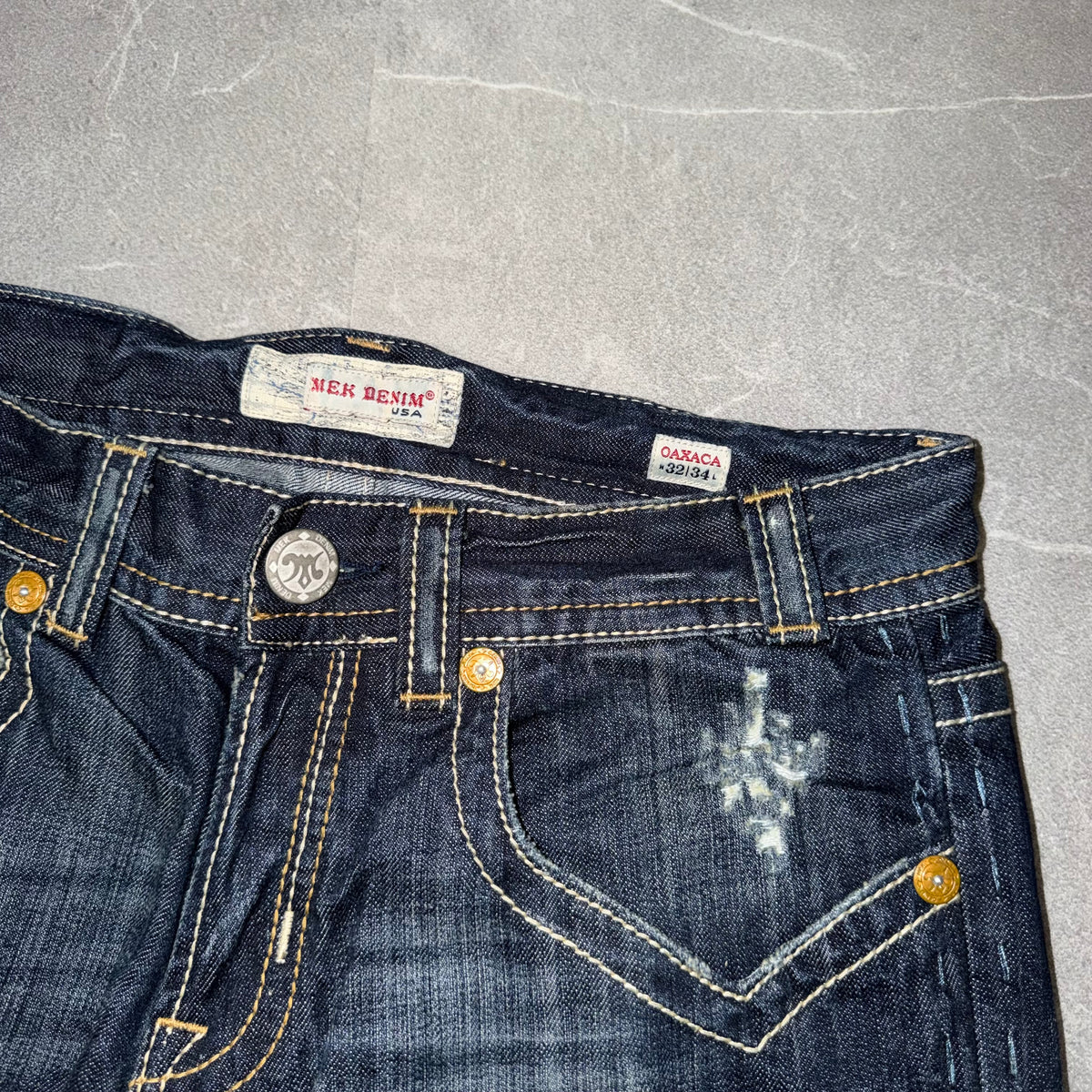 Y2k Mek Denim USA Oaxaca Bootcut Jeans