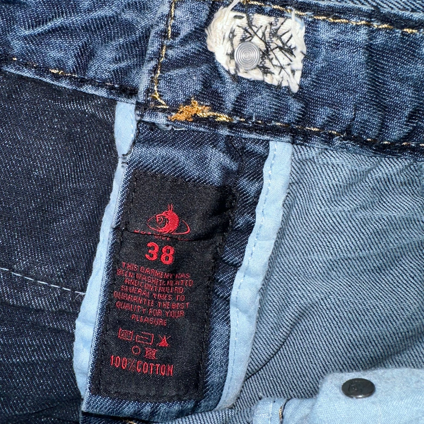 Y2k Kosmo Lupo Jeans