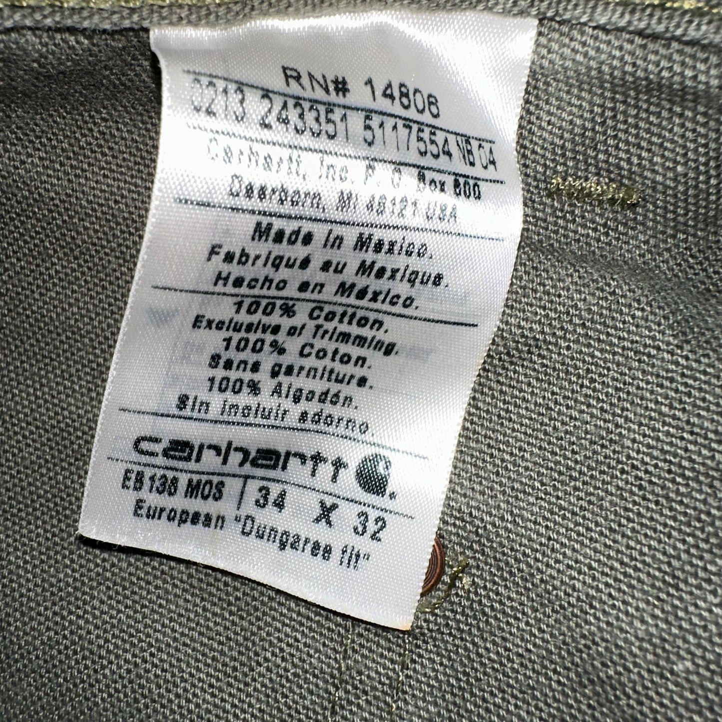 Carhartt Heavy Double knee Pants