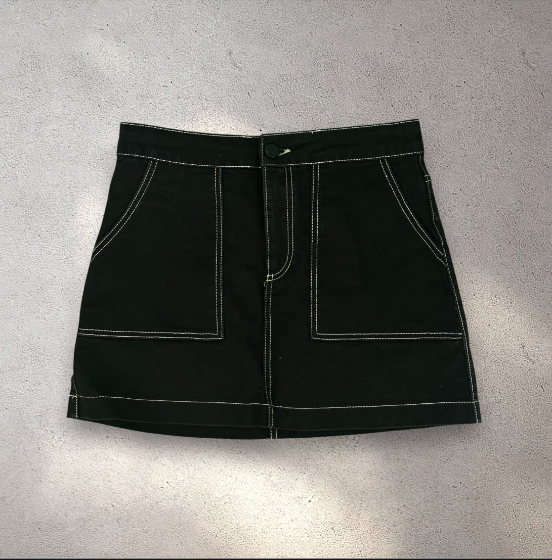 Zara Denim mini skirt