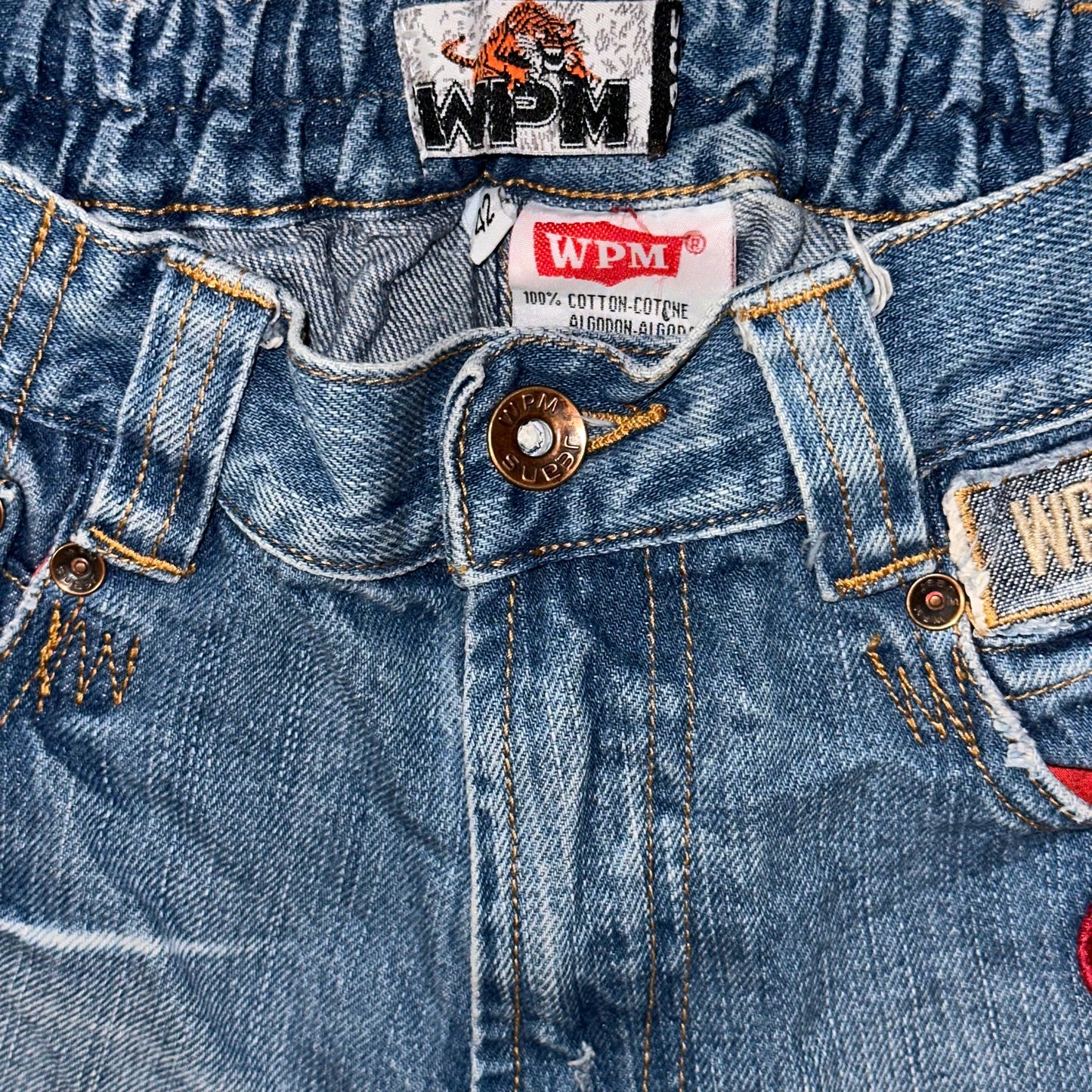 Y2k Race Tiger Jeans