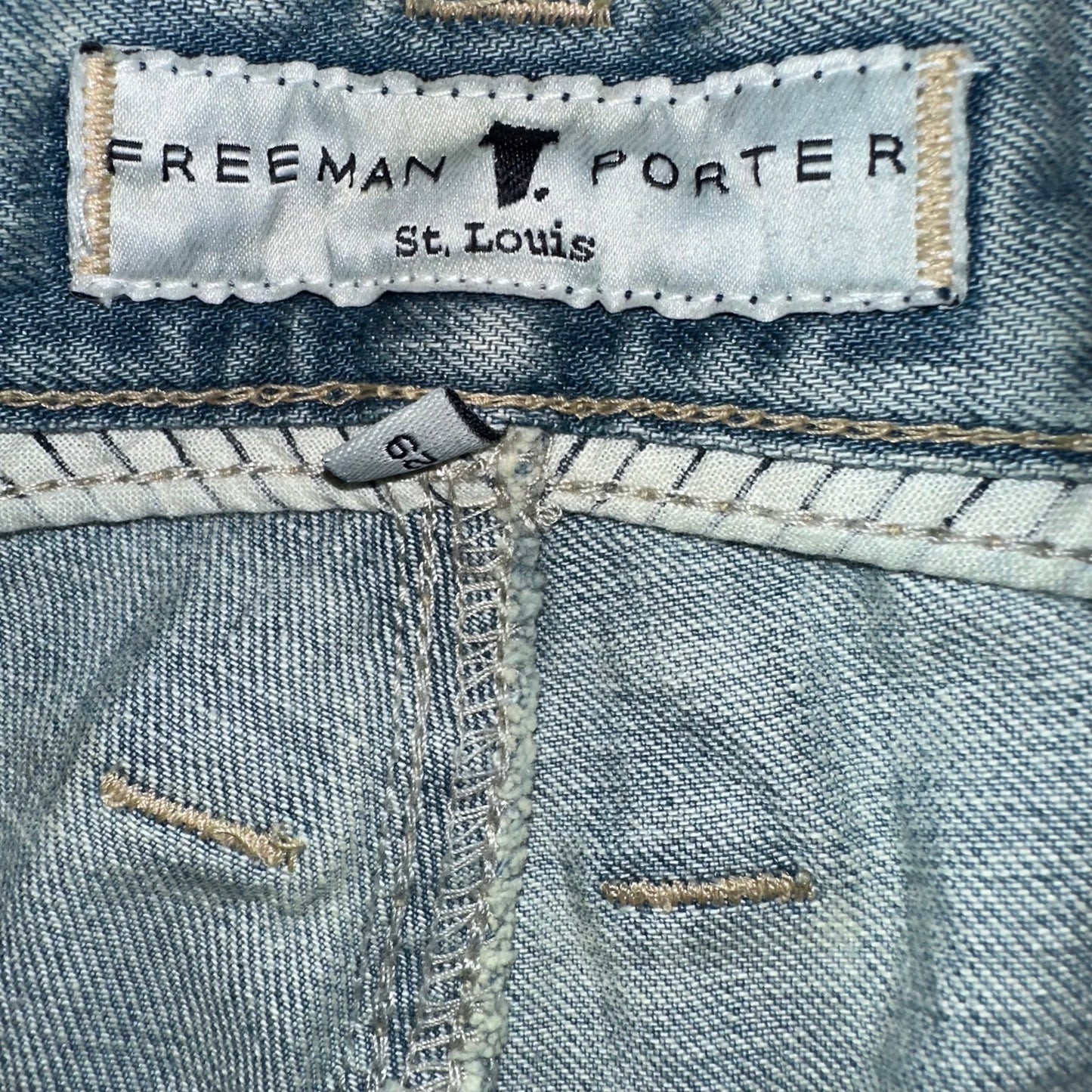 FreeMan T. Porter Biker Jeans