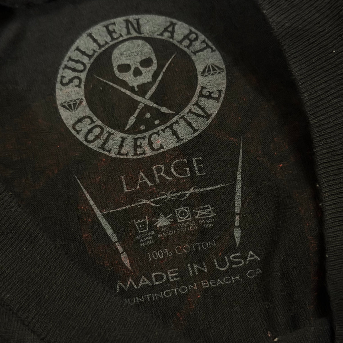 Vintage Sullen Art Graphic tee