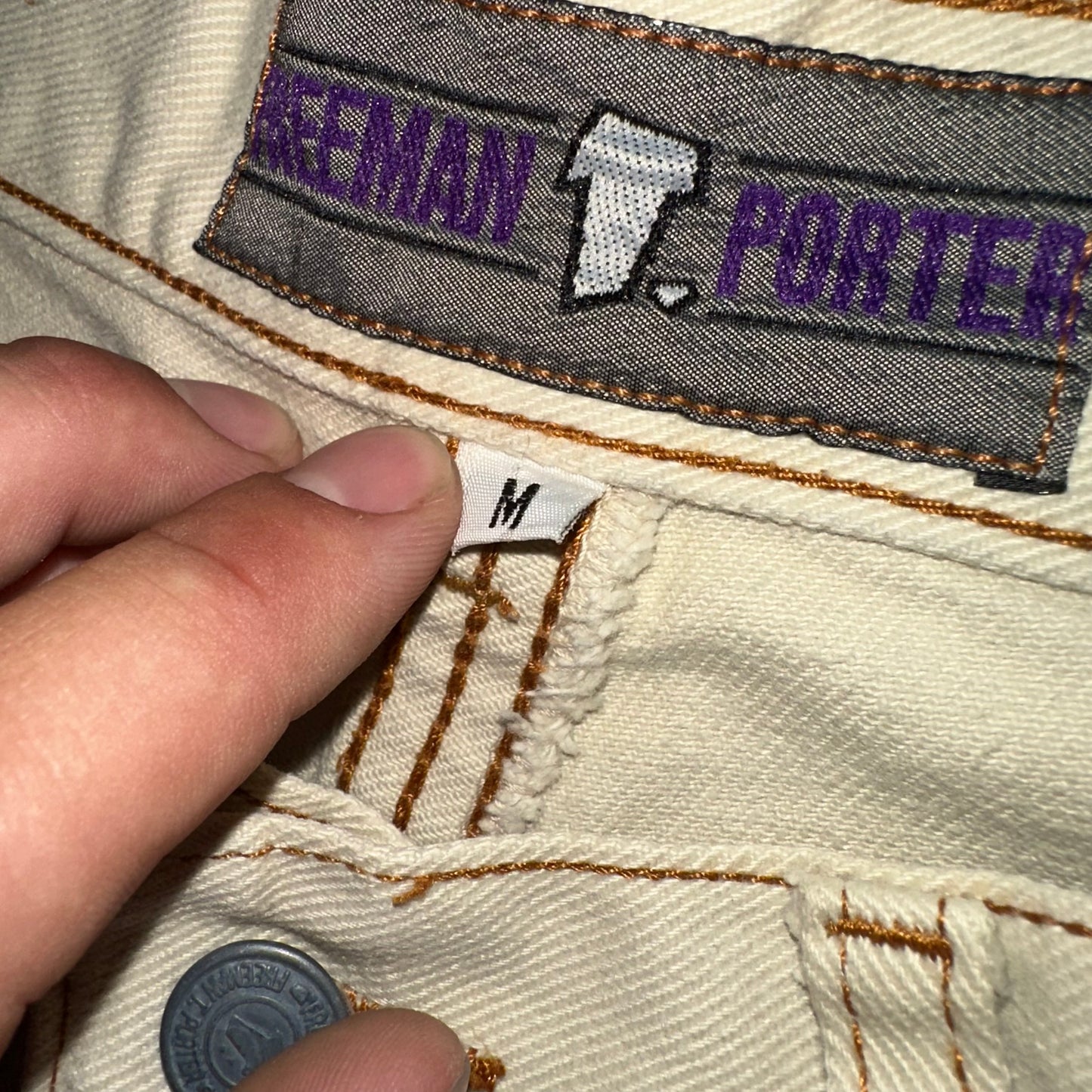 90s Freeman T. Porter baggy 3/4 Jorts