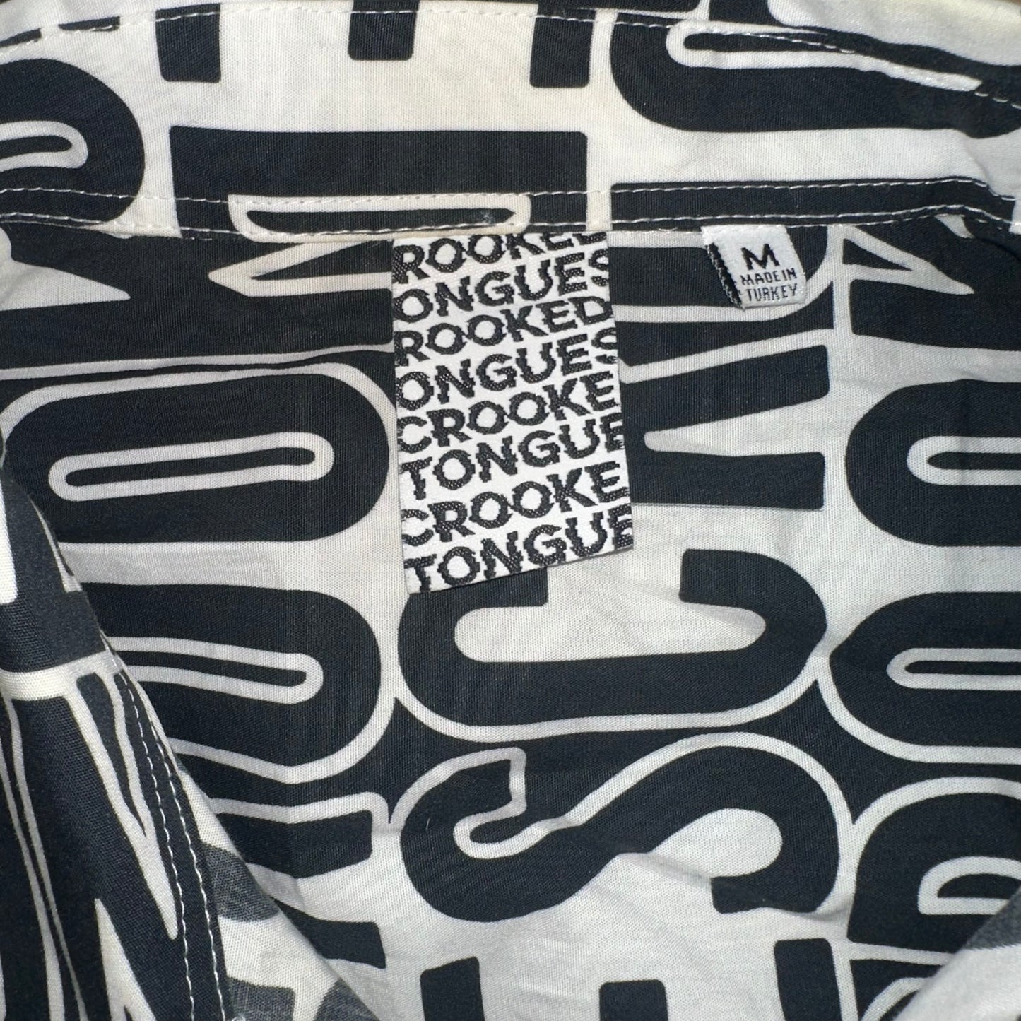 Crooked Tongues Oversized Shirt