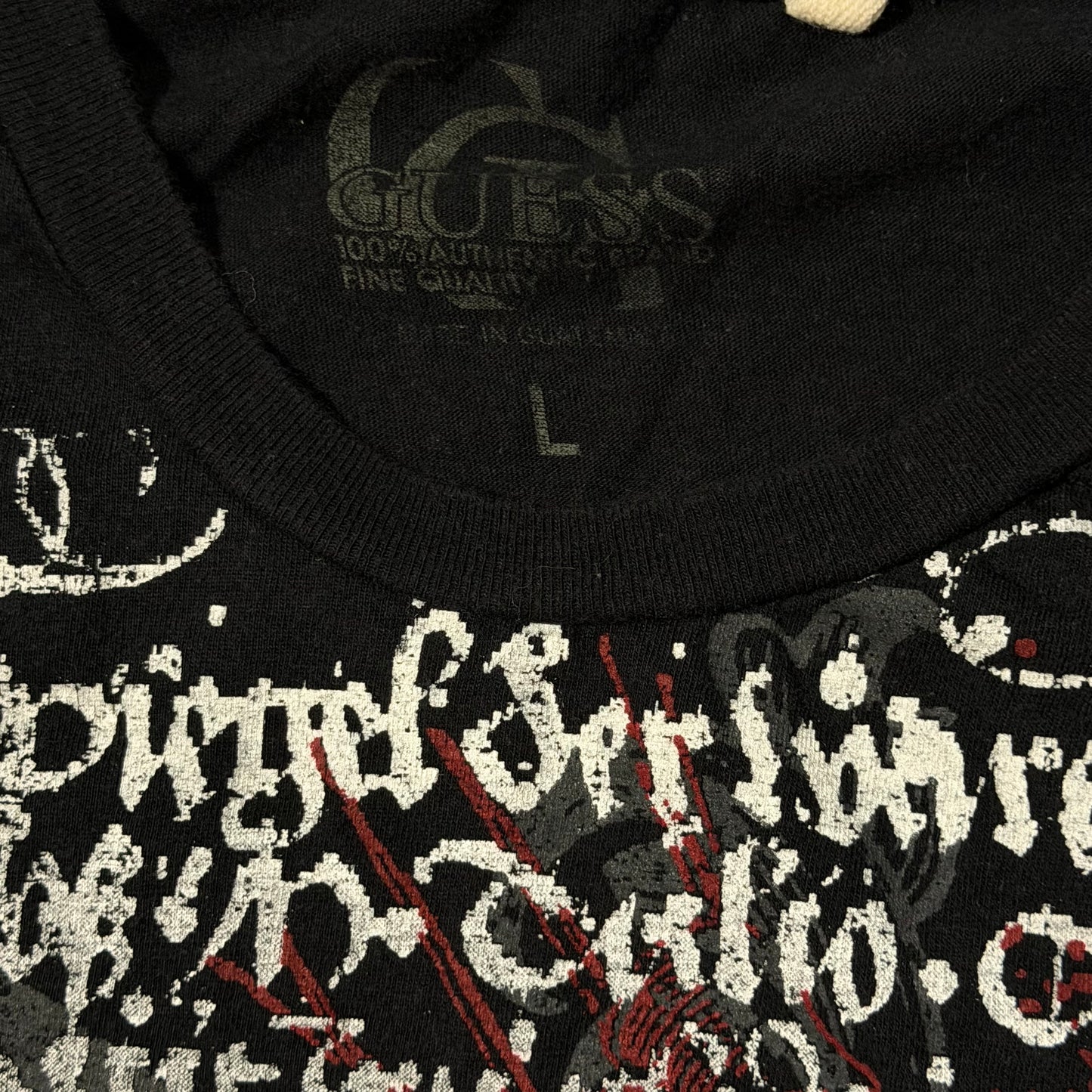 Y2k Guess Graphic tee