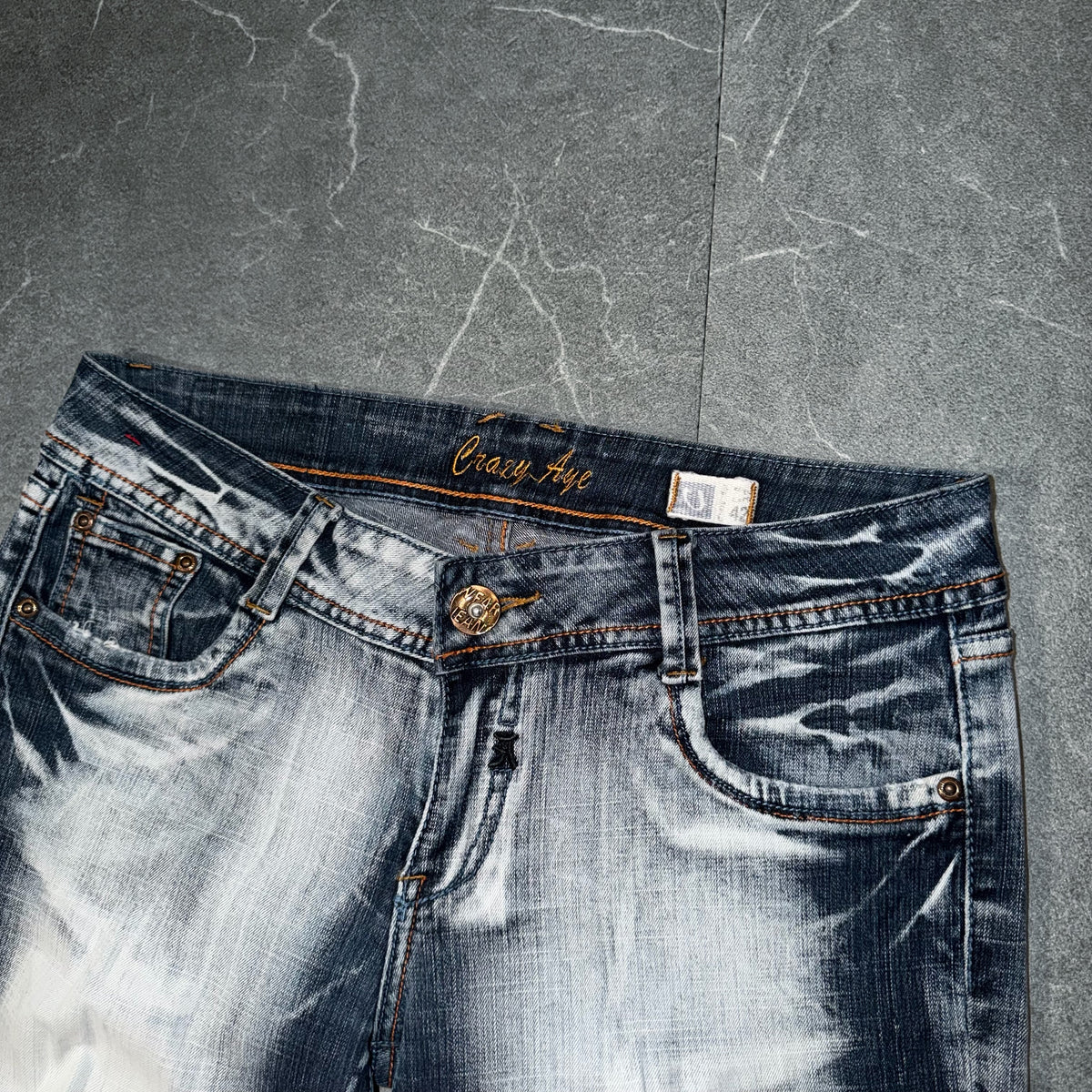 Y2k Crazy Age Wmns Flared Jeans