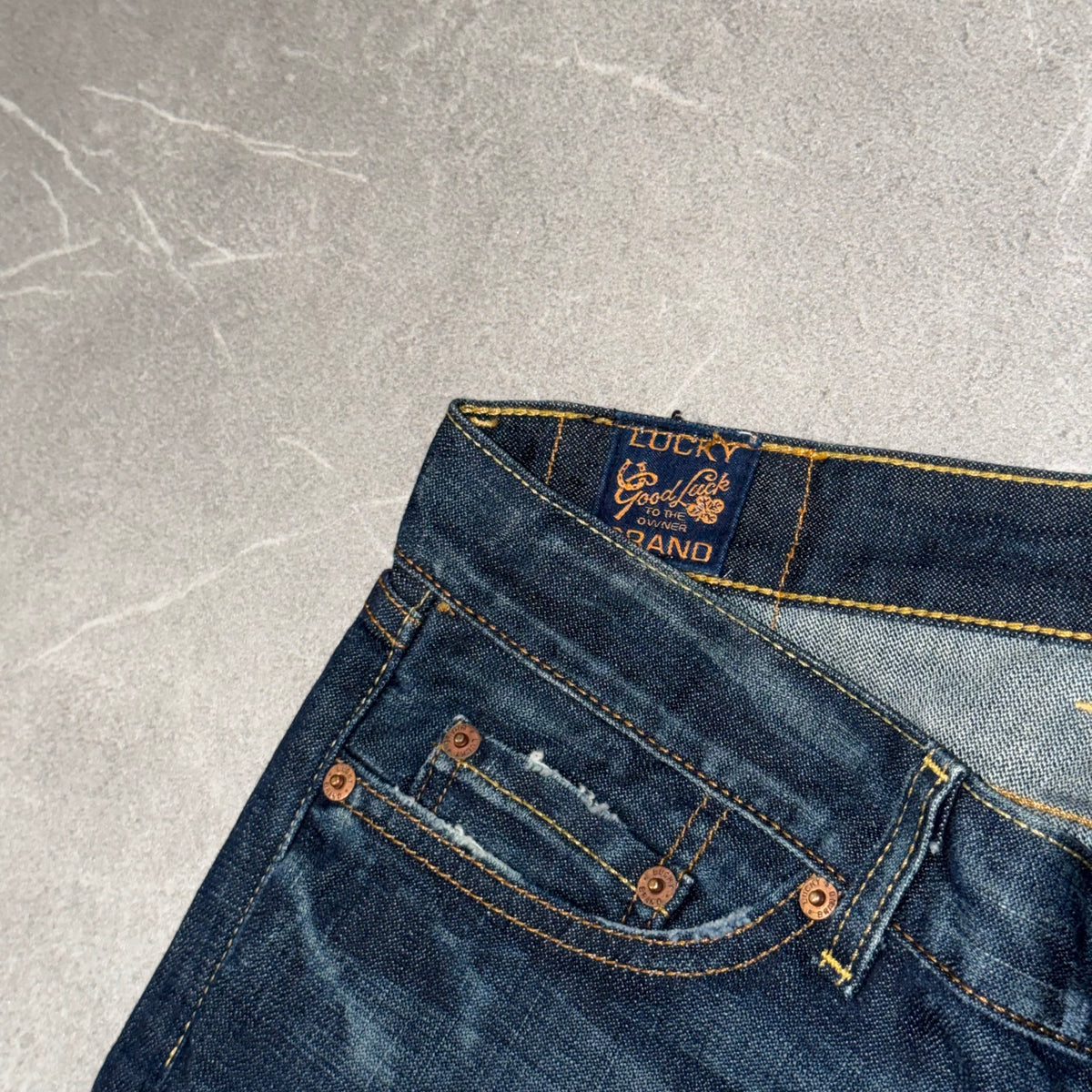 Y2k Lucky Brand “Lucky You” Flared Jeans