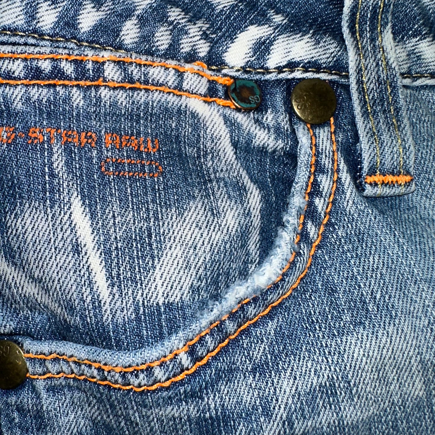 G-Star Raw wmns low rise flared jeans