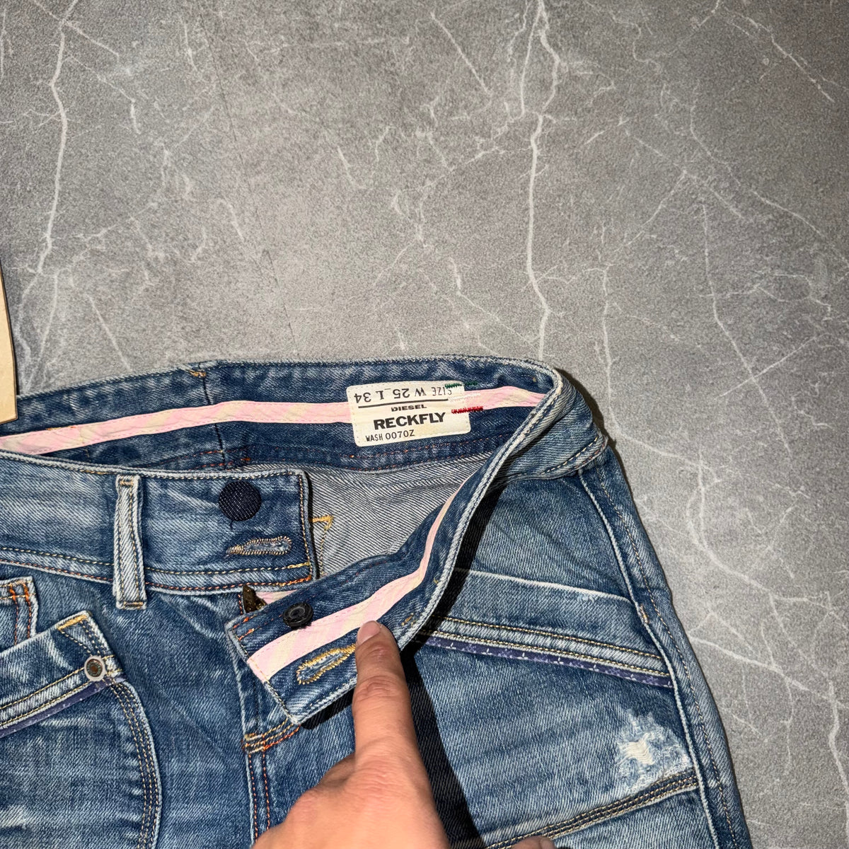 Y2k Diesel Reckfly mid rise Wmns Jeans