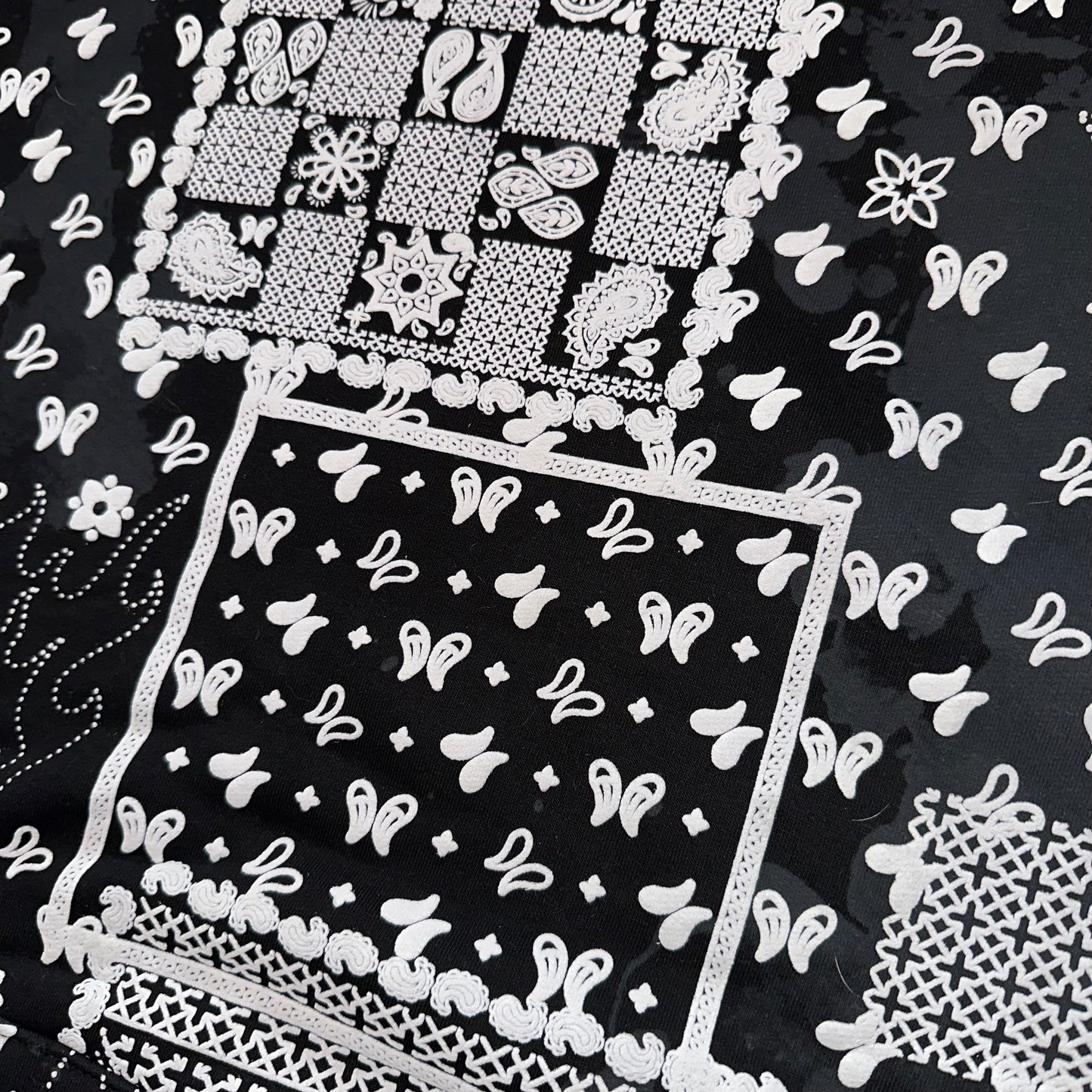 KleiderMafia Bandana print Hoodie
