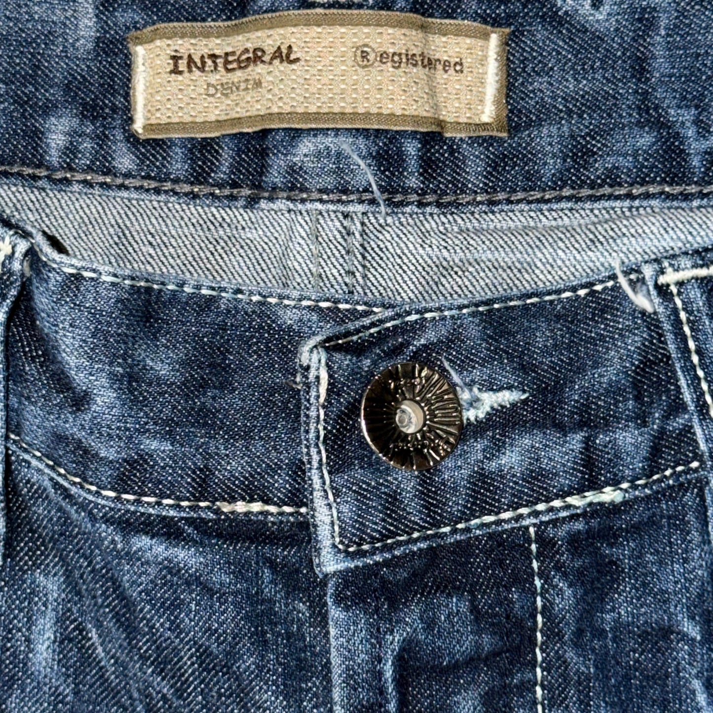 Vintage Integral Biker Jeans