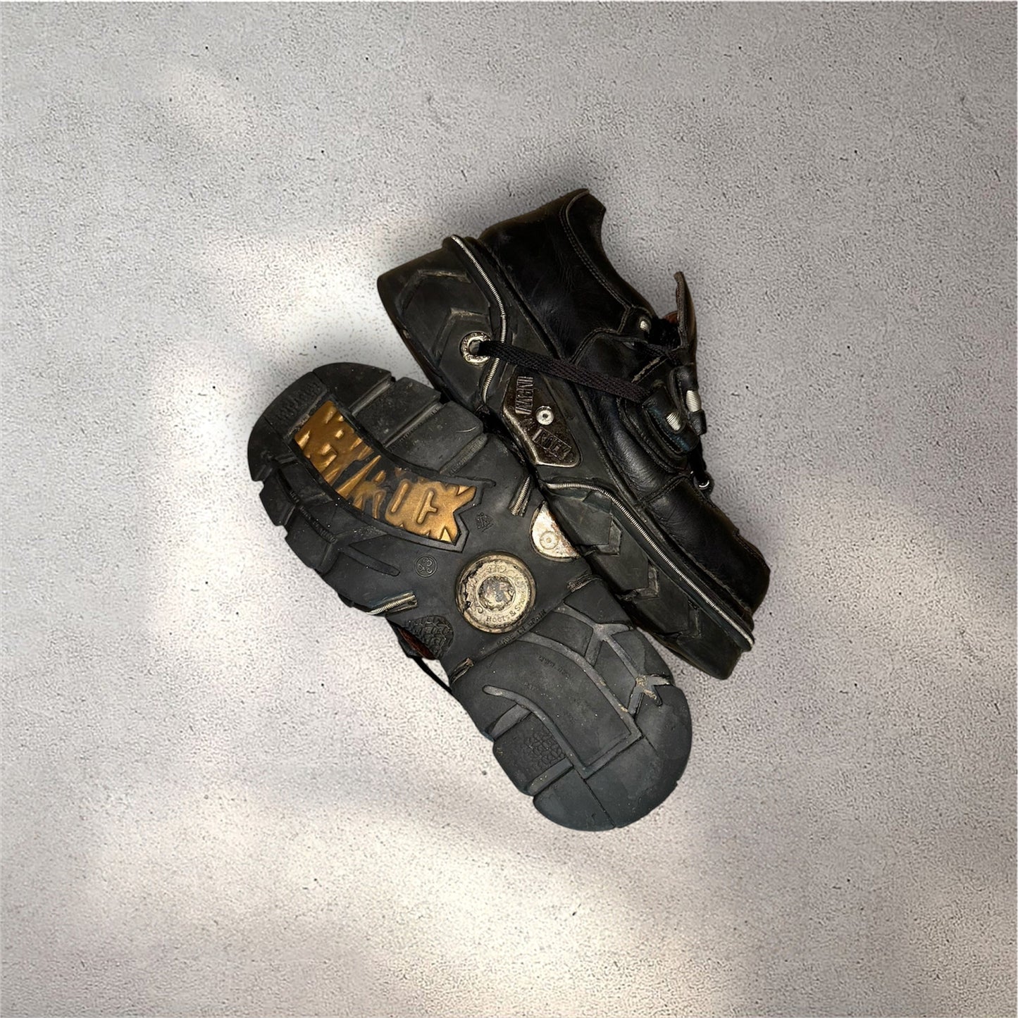 New Rock Leather Shoes