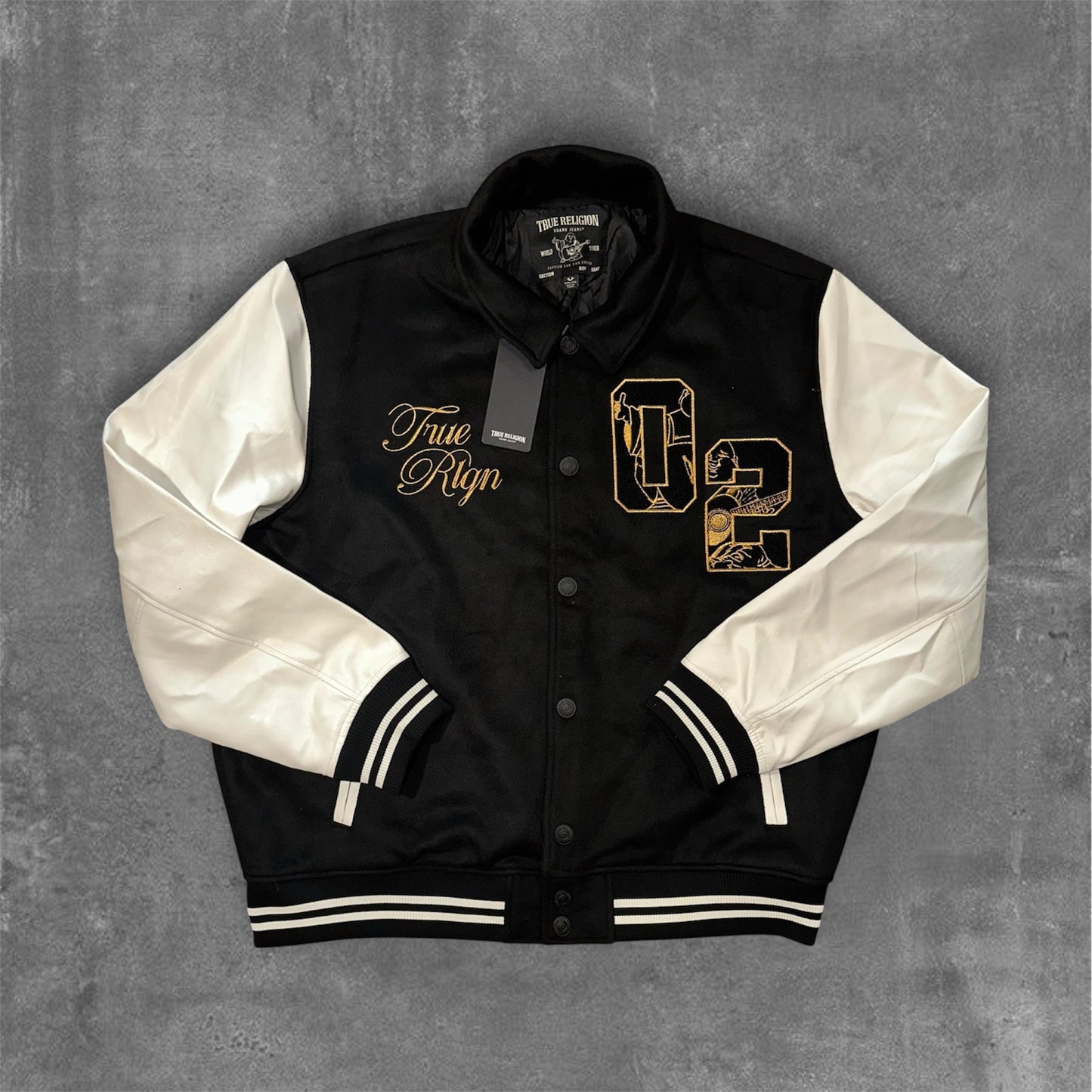 True Religion Varsity Jacket