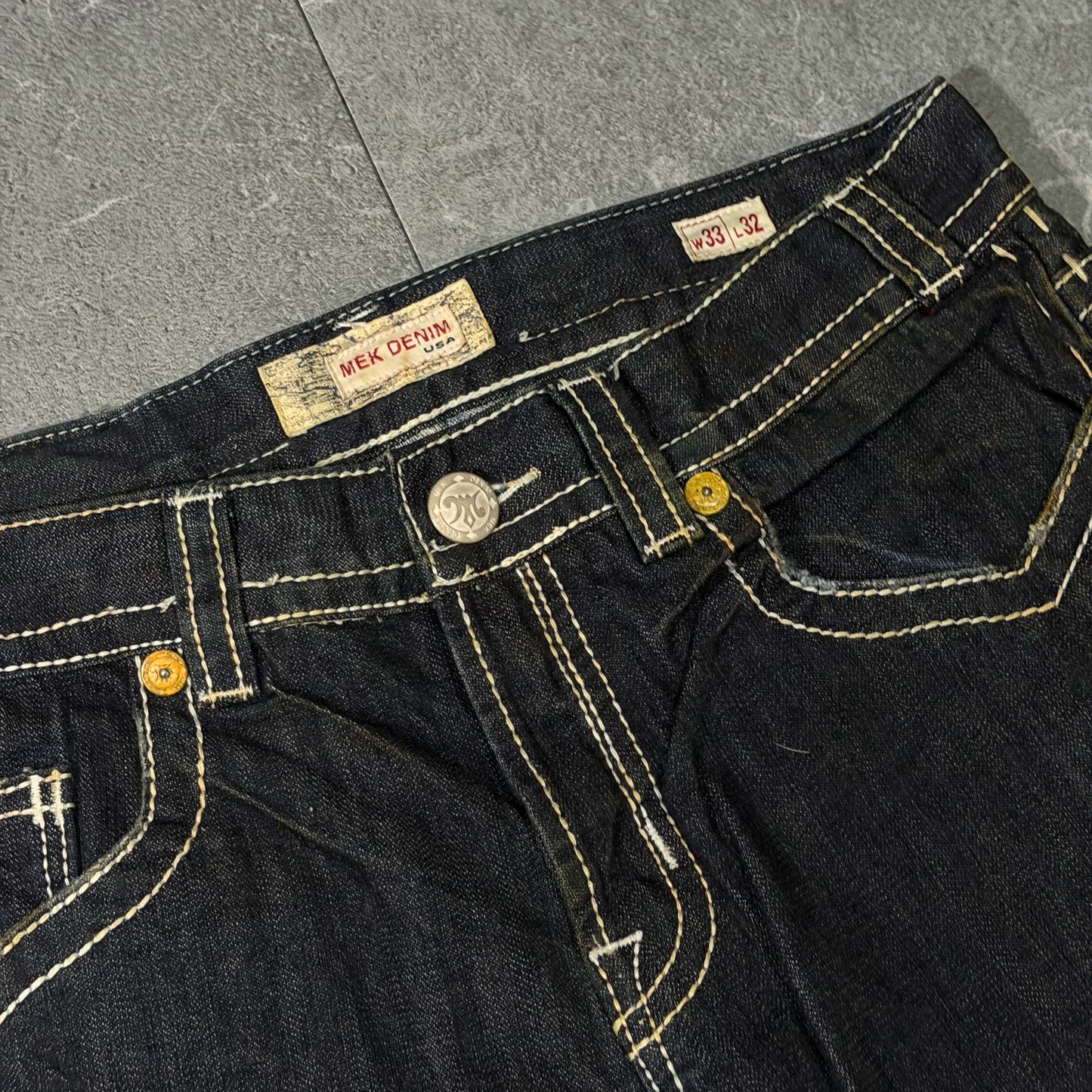 Y2k Mek Denim USA Regular Jeans