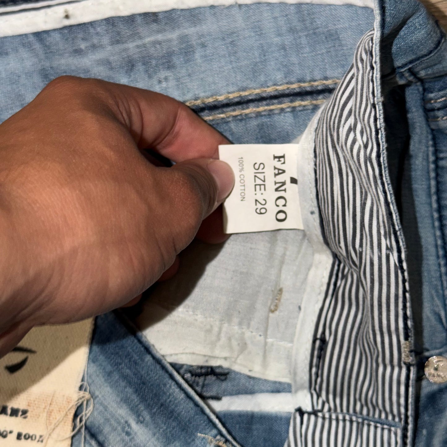 Y2k Fanco Jorts