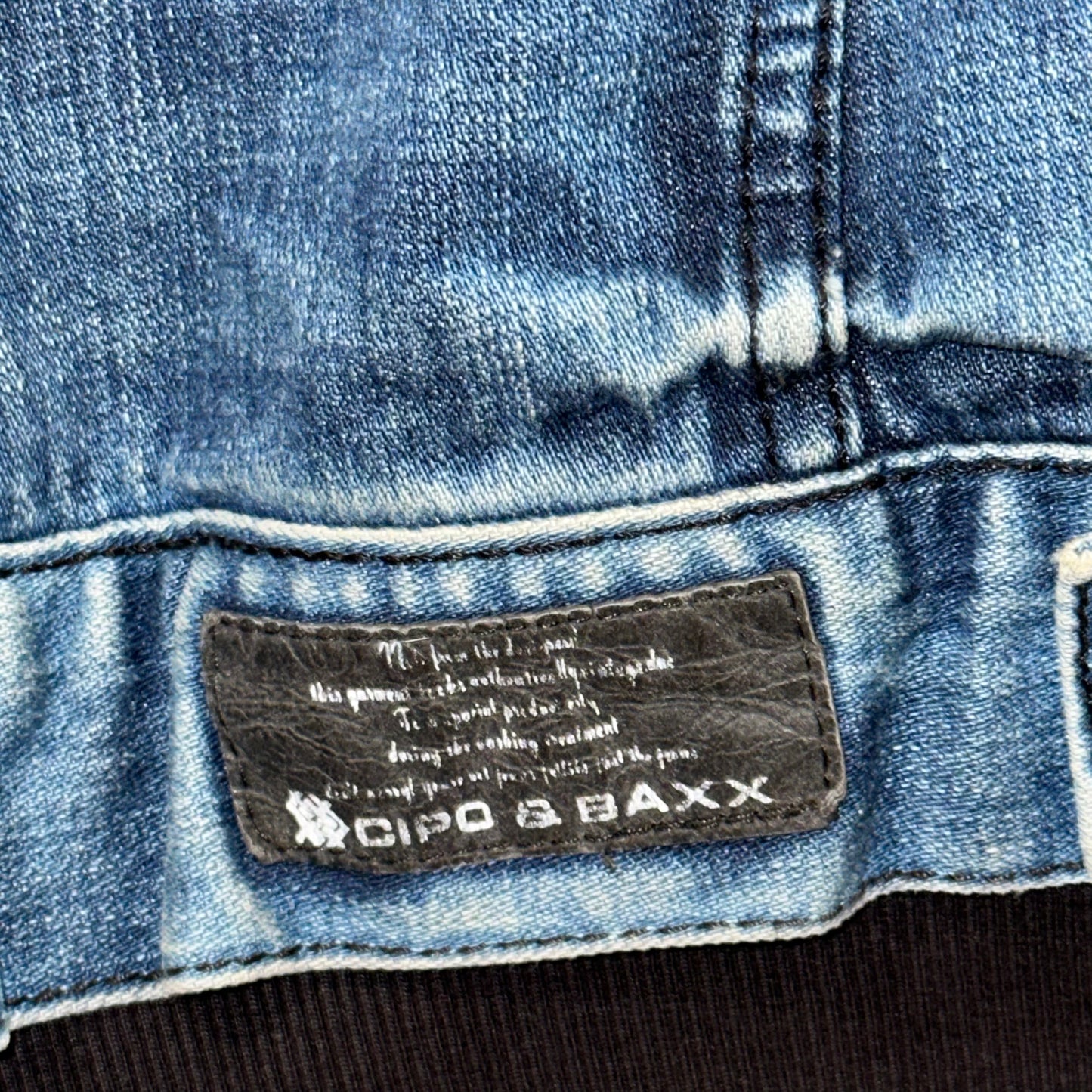 Cipo & Baxx Hooded Denim Jacket