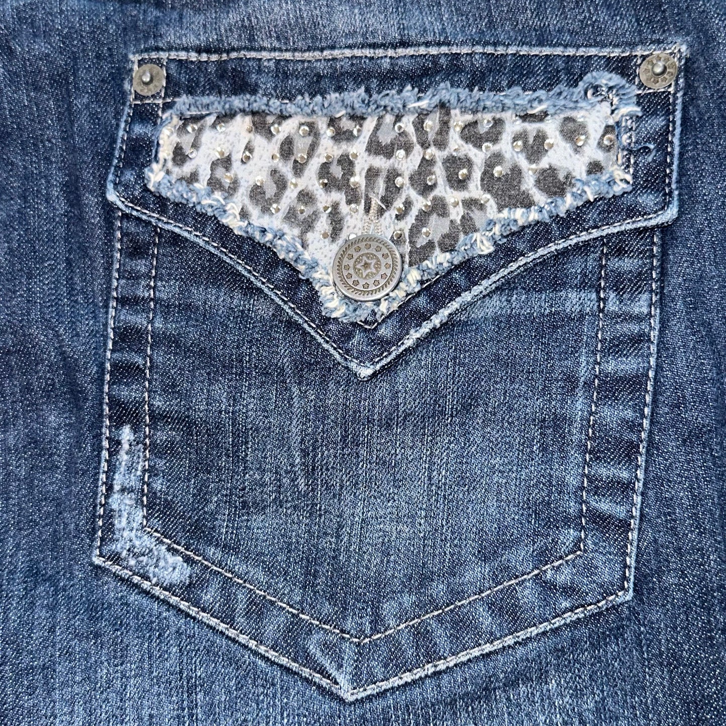 Y2k Cheetah Print baggy jeans
