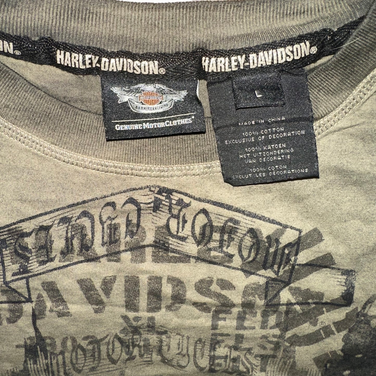 Y2k Harley Davidson Tee