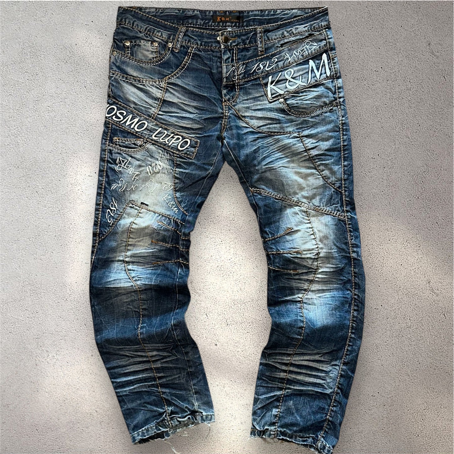 Y2k Kosmo Lupo Jeans