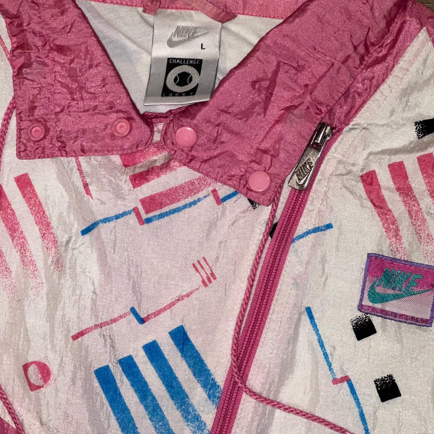 Vintage Nike Challenge Court Tennis Track Jacket