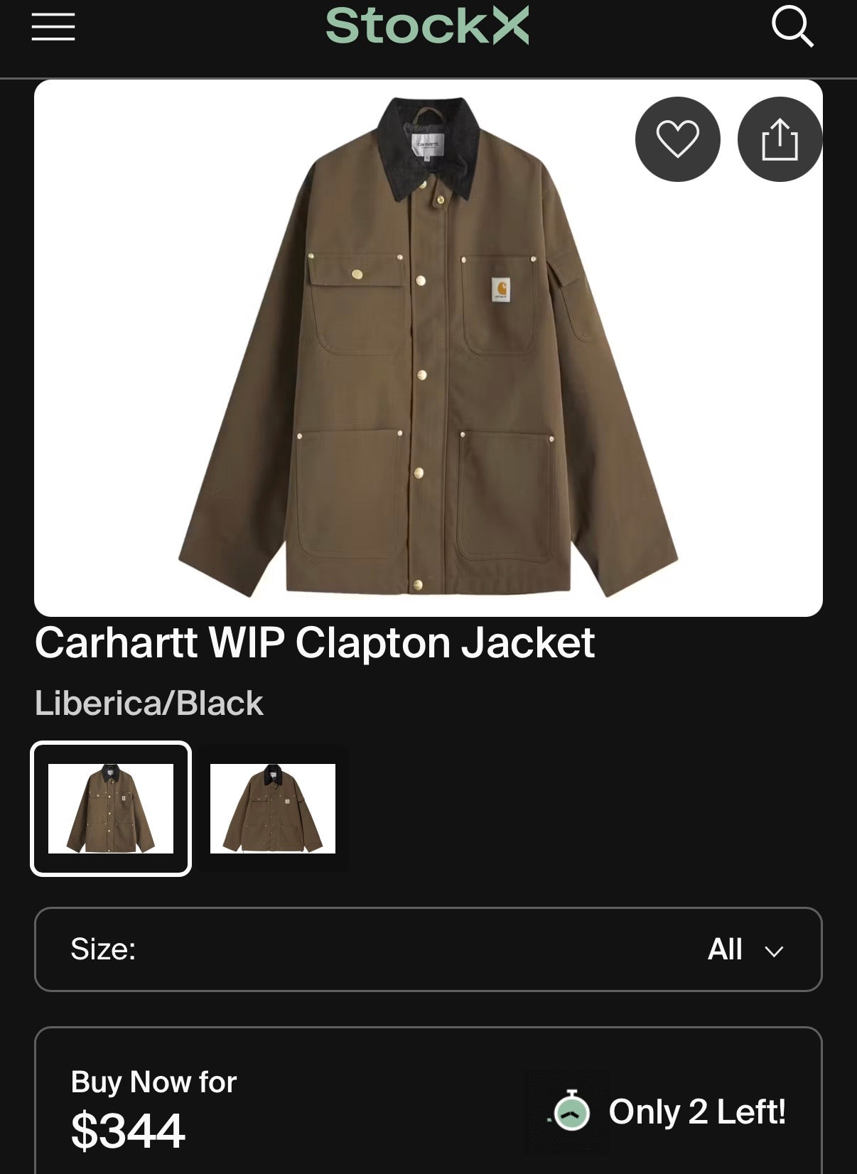 Carhartt WIP Clapton Jacket