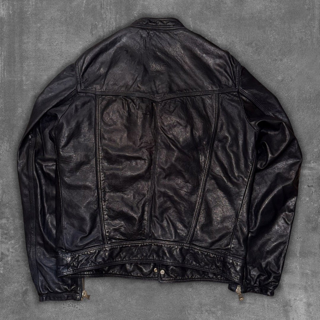 05 Dolce & Gabbana Leather Jacket