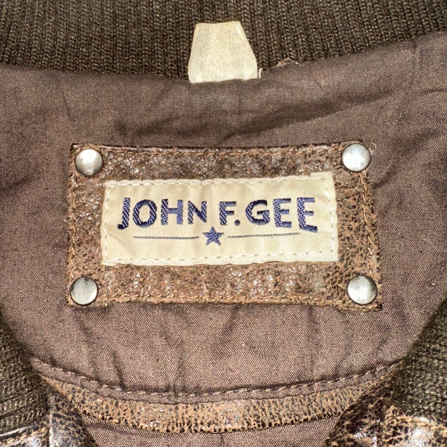 Vintage John F. Gee Leather Jacket