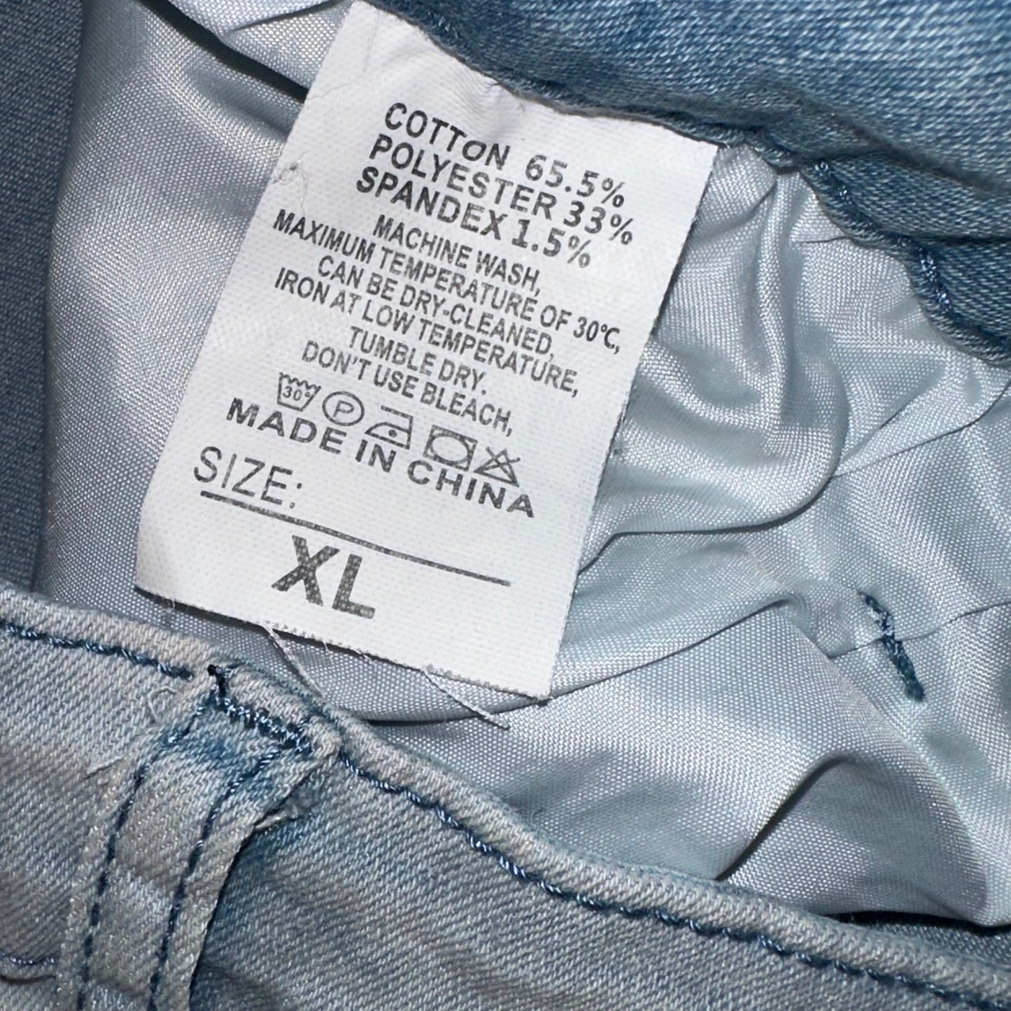 Reworked Distressed Jeans