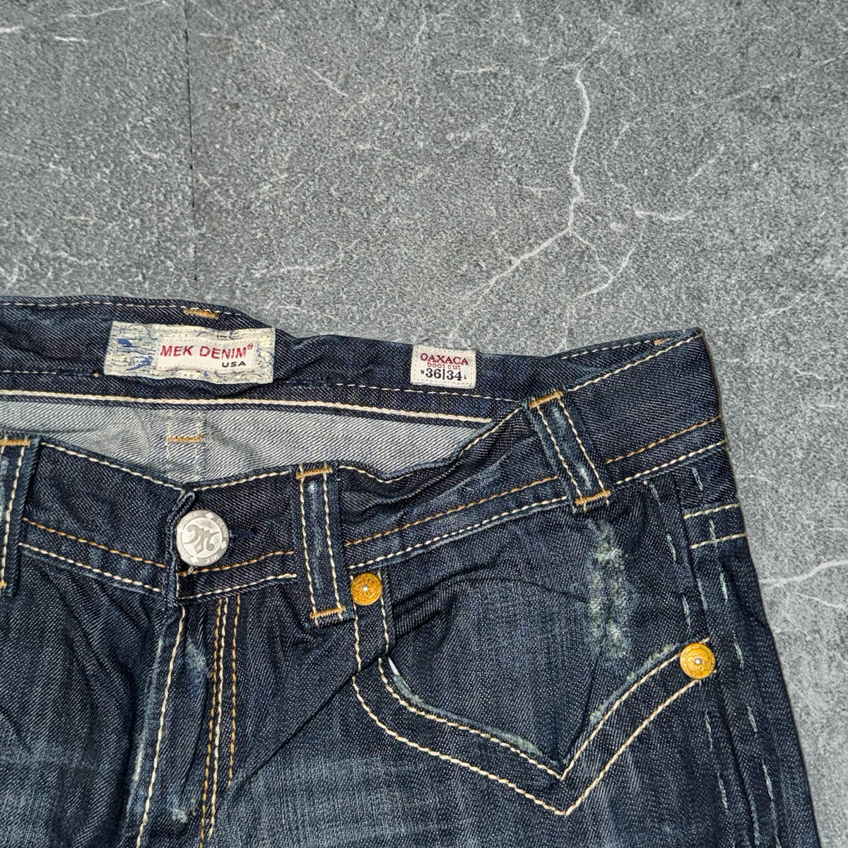 Y2k Mek Denim USA Oaxaca Bootcut Jeans