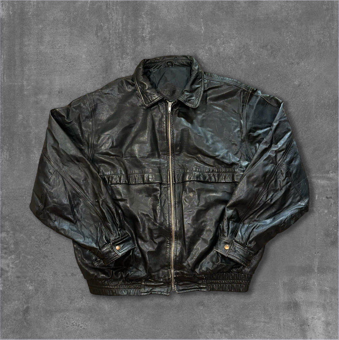 Distance Biker Leather Jacket