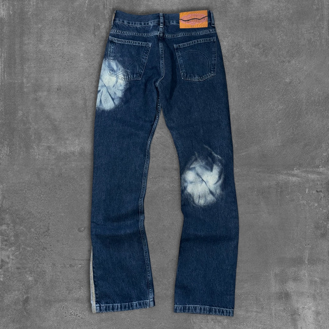 Jaded London Wmns Flared Jeans