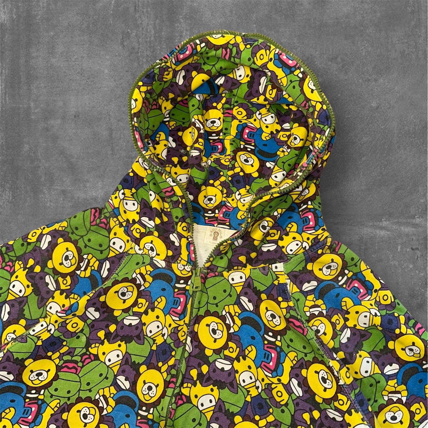 A Bathing Ape Baby Milo Safari Hoodie