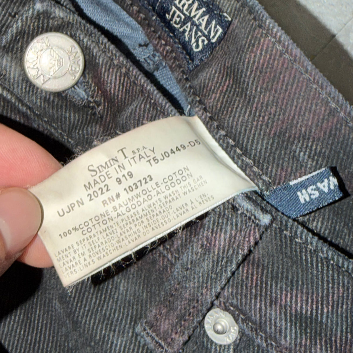 Emporio Armani Bootcut Jeans