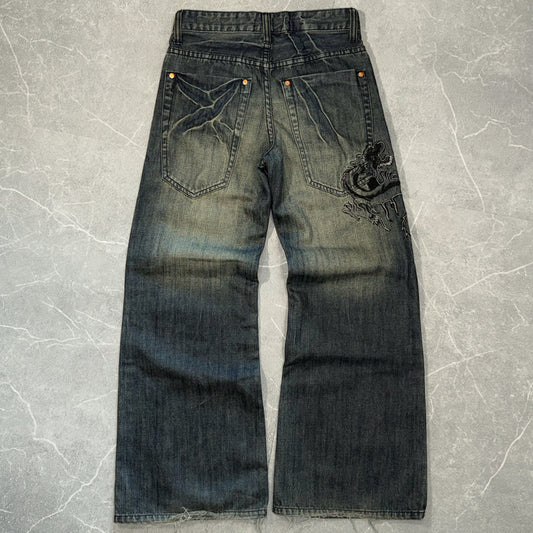 Vintage Million X City Warrior Flared Jeans
