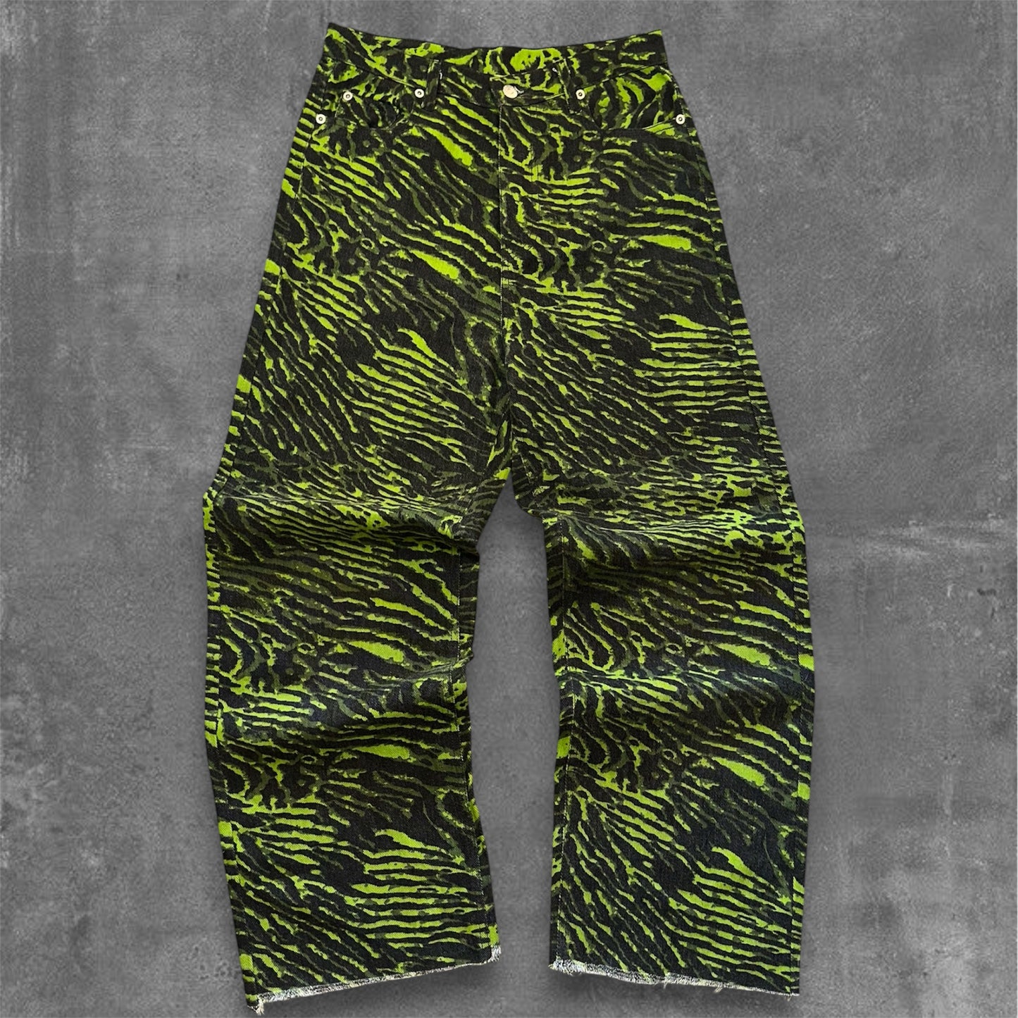 Noon Goons Animal Print Baggy Jeans