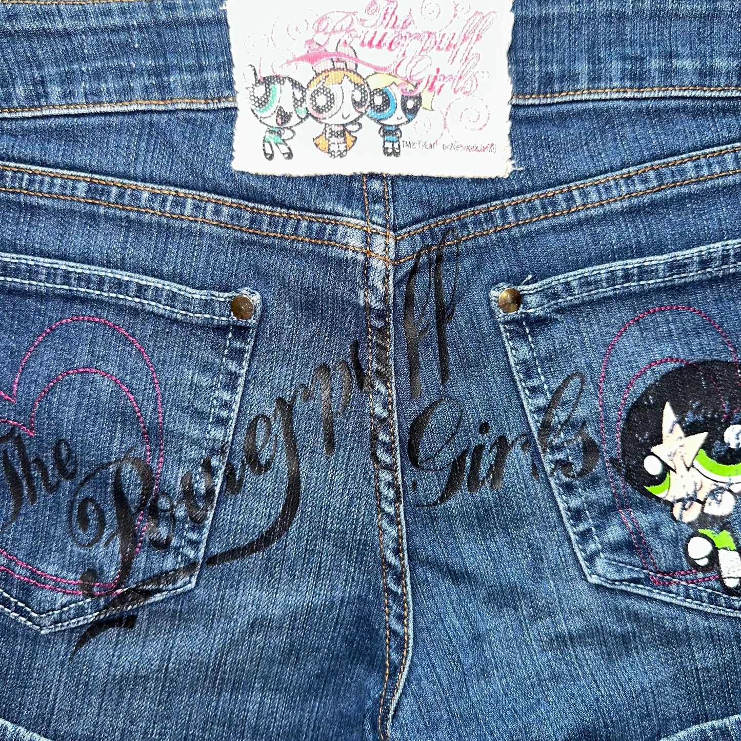 The Powerpuff Girls wmns jeans