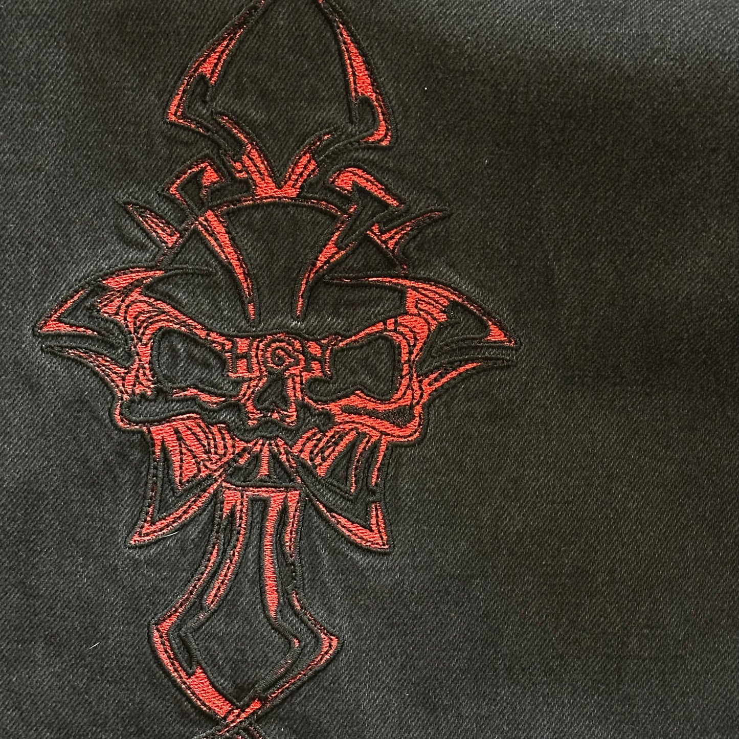 Opium Embroidered Baggy Jeans