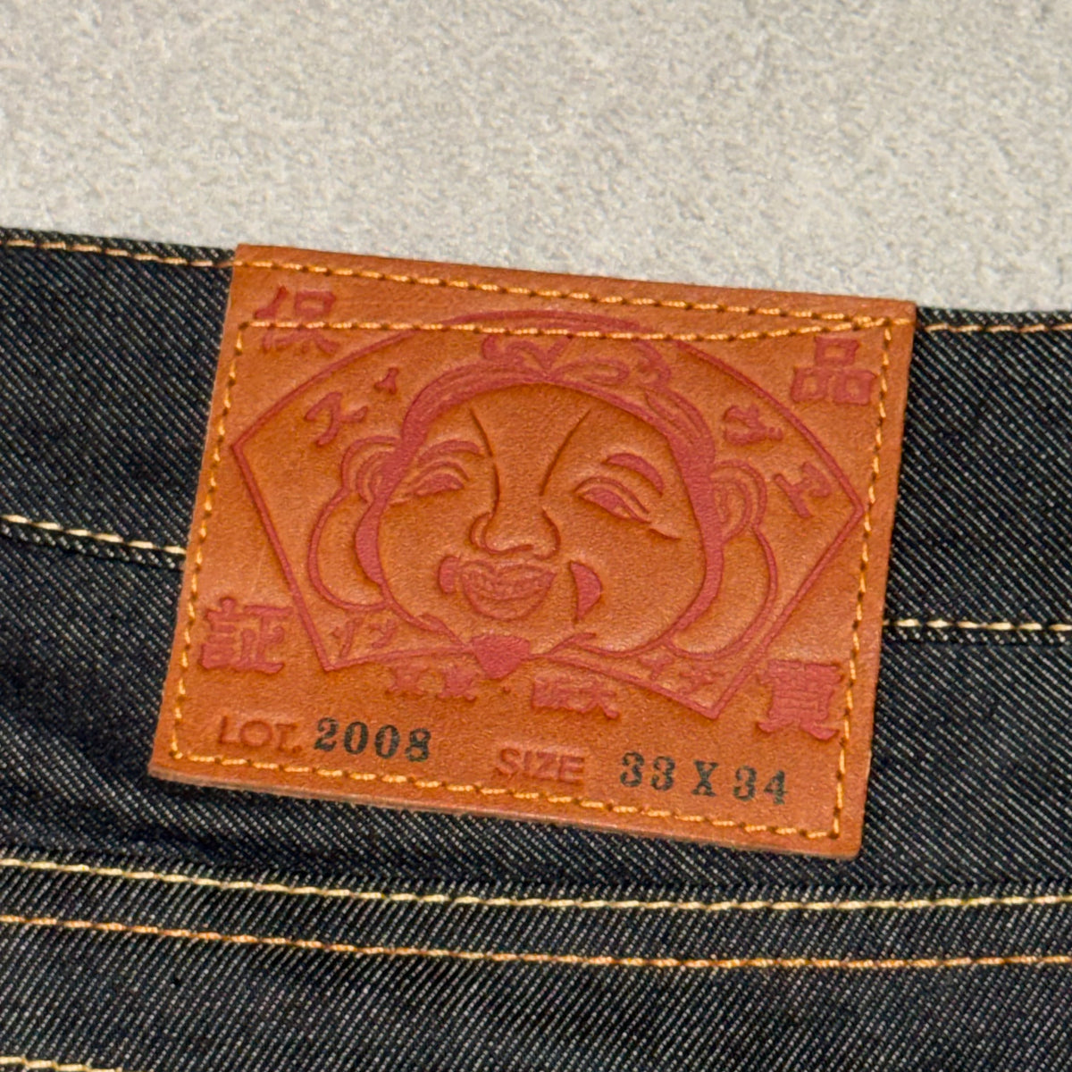 Deadstock Evisu Embroidered Daicock Jeans