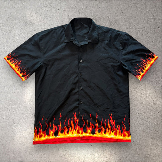 Japanese style Flame shirt