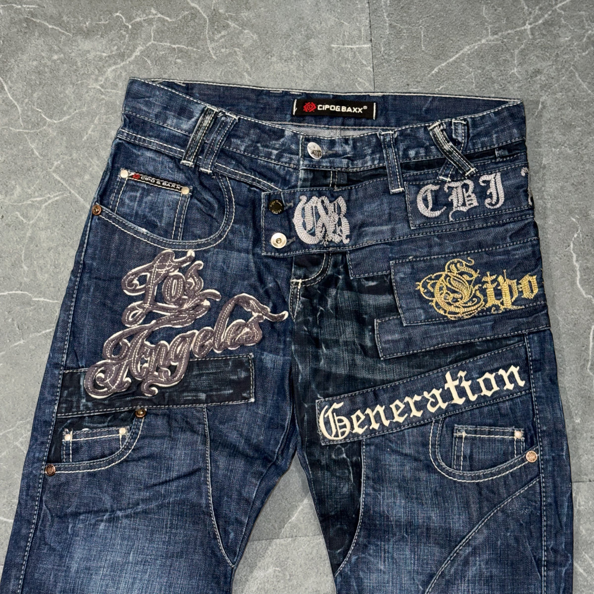Cipo & Baxx Biker Jeans
