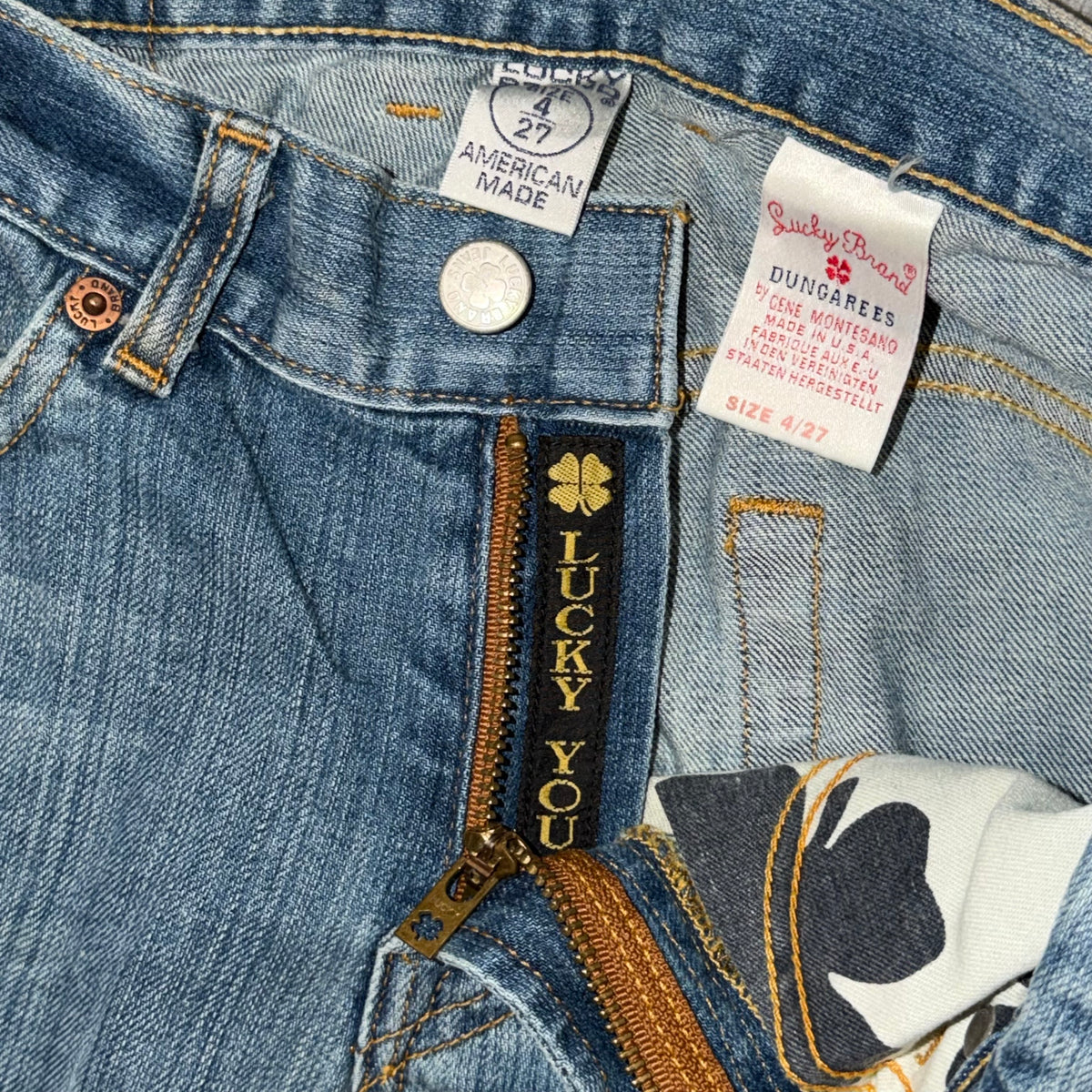 Y2k Lucky Brand “Lucky You” Flared Low Rise Jeans