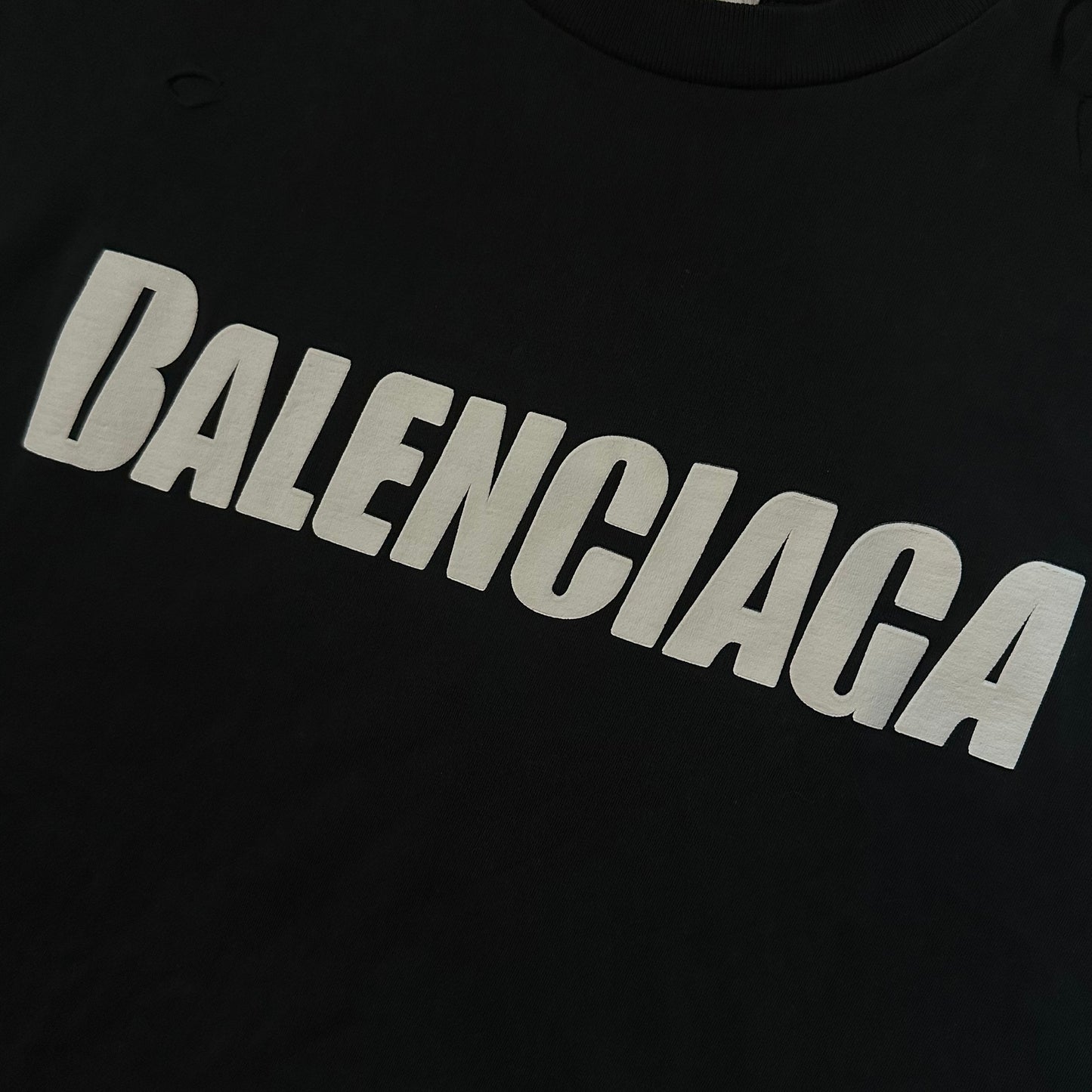 Balenciaga Distressed Oversized tee