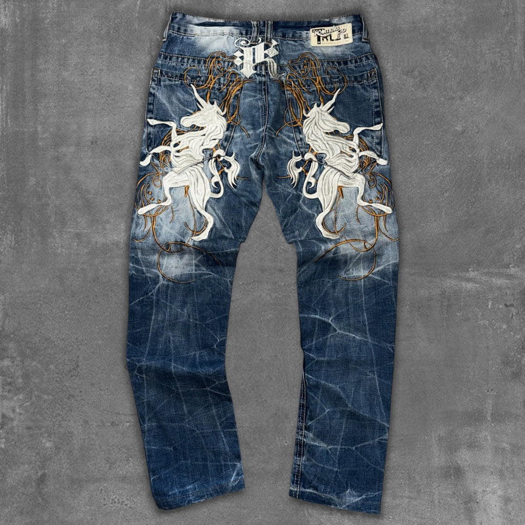 Y2k Kosmo Lupo Jeans