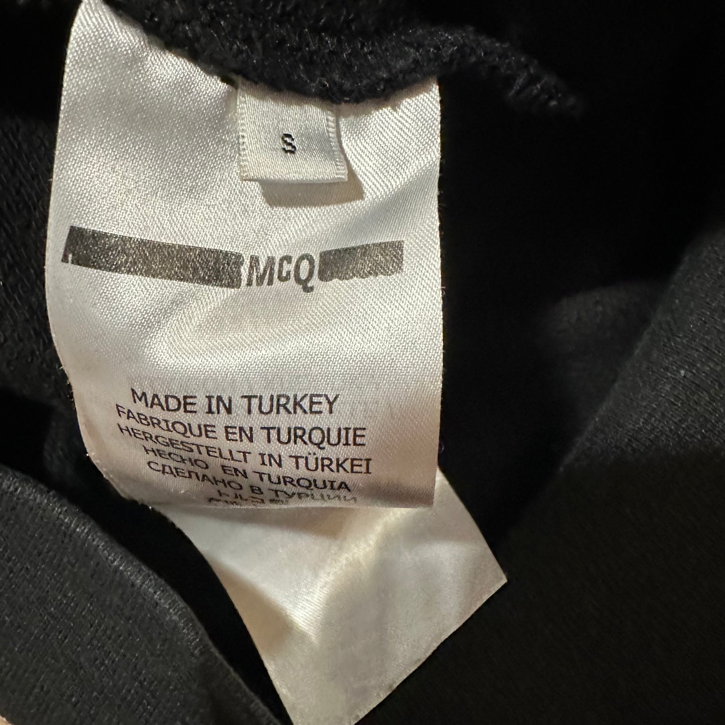 Alexander McQueen Tonal Bird Print Long Sleeve